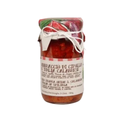 Abbraccio Di Cipolla Rossa Di Tropea E 'Nduja Di Spilinga 180 gram