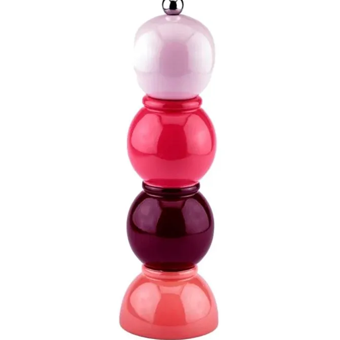 Addison Ross Bobbin peper- en zoutmolen 24 cm Multi Pink