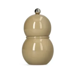 Addison Ross Chubbie peper- en zoutmolen 12 cm Cappuccino