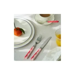 Addison Ross Palm Beach Wave bestekset Watermelon & Pink 16-delig