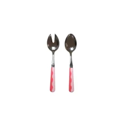 Addison Ross Palm Beach Wave saladecouvert Watermelon & Pink 2-delig