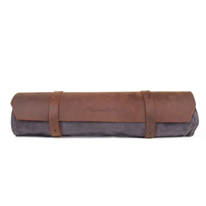 Alaskan Maker Chef messentas 61 cm x 38,5 cm voor 9 messen Charcoal