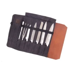Alaskan Maker Chef messentas 61 cm x 38,5 cm voor 9 messen Charcoal