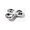 Alessi Babyboop 3-vaksschaal rvs