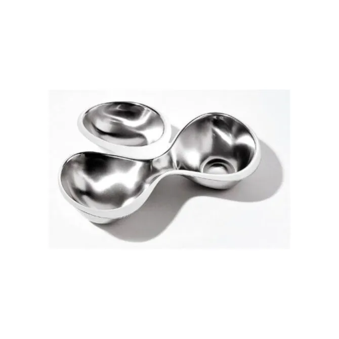 Alessi Babyboop 3-vaksschaal rvs