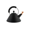 Alessi 9093 BB Michael Graves fluitketel rvs zwart