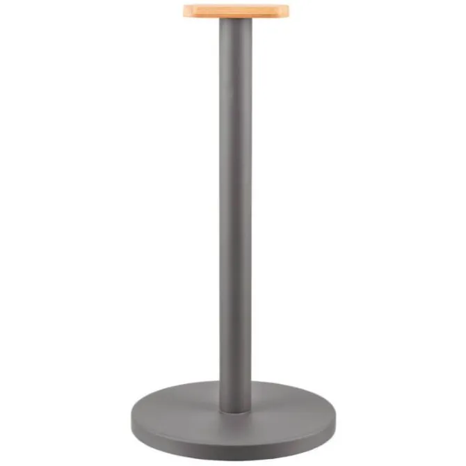 Alessi BG05 DG Mattina keukenrolhouder ø 16 cm rvs donkergrijs