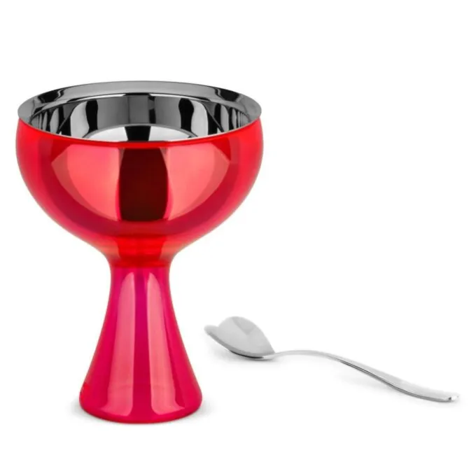 Alessi Big Love ijscoupe 250 ml kunststof roze