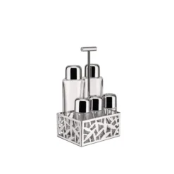 Alessi Cactus menageset rvs 5-delig