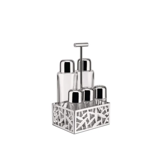Alessi Cactus menageset rvs 5-delig
