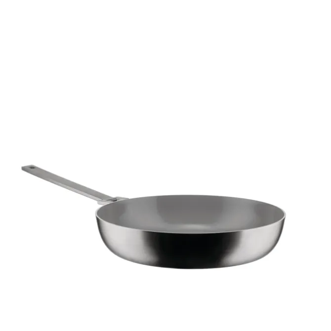 Alessi DC114/28 Convivio hoge koekenpan ø 28 cm rvs