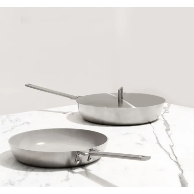 Alessi DC114/28 Convivio hoge koekenpan ø 28 cm rvs