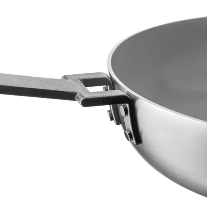 Alessi DC114/28 Convivio hoge koekenpan ø 28 cm rvs