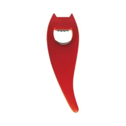 Alessi Diabolix flessenopener kunststof rood