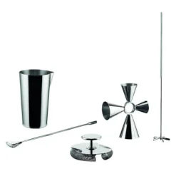 Alessi GIA25SET The Tending Box cocktailset rvs 5-delig