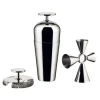 Alessi GIA28 The Tending Box Quadri Combo jigger 14,4 cm rvs