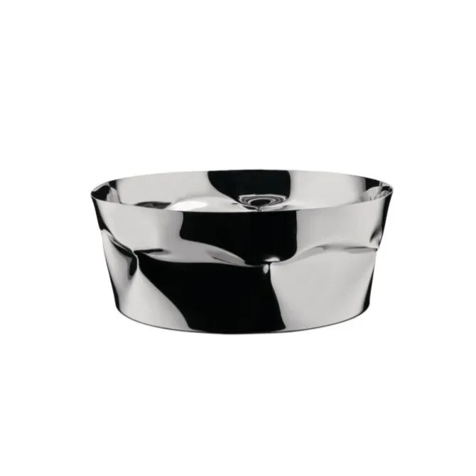 Alessi Il Tornitore Matto ITM16 Compressioni Centrepiece ø 24,5 cm rvs