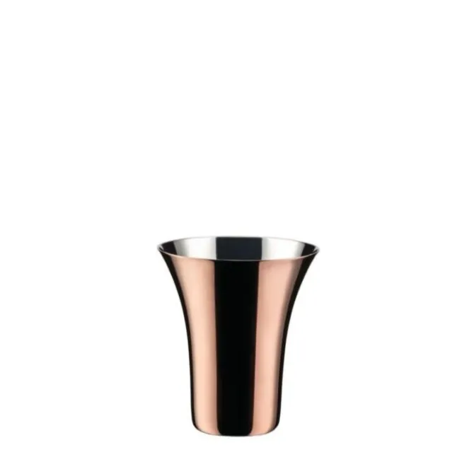 Alessi Il Tornitore Matto ITM13 CU Kuru Kuru kop 10,7 cm rvs koperkleurig