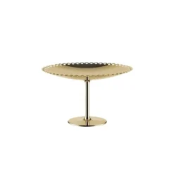 Alessi Il Tornitore Matto ITM06 BR Edges taartplateau ø 23,9 cm rvs