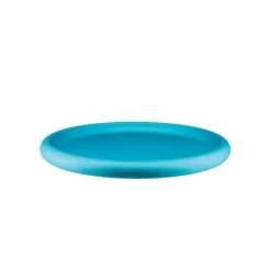 Alessi Il Tornitore Matto ITM03 LAZ Discolo Centrepiece ø 34 cm aluminium lichtblauw