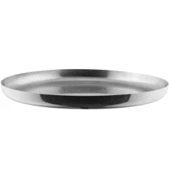 Alessi JM14/35 T Extra Ordinary Texture Jasper Morrison dienblad ø 35 cm rvs