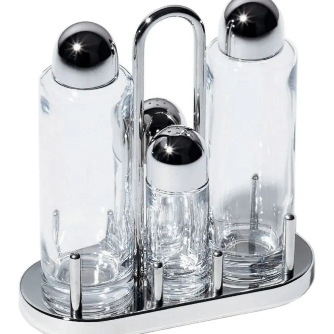 Alessi 5070 menagestel 17,5 x 8 cm rvs 4-delig