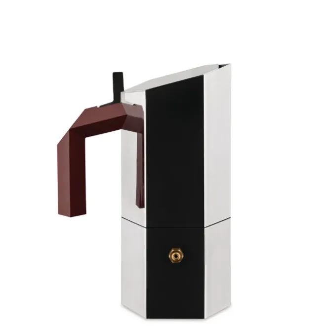 Alessi Menhir MA01/6 mokapot 6-kops rvs