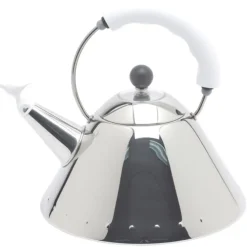Alessi Michael Graves fluitketel 2 liter rvs glans wit