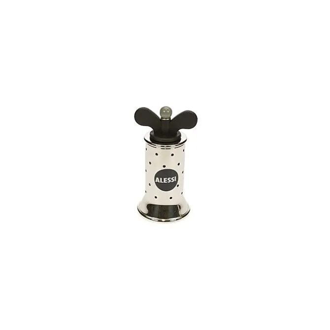 Alessi Michael Graves pepermolen 13,2 cm rvs glans zwart