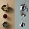 Alessi Moka David Chipperfield mokapot 3 kops aluminium