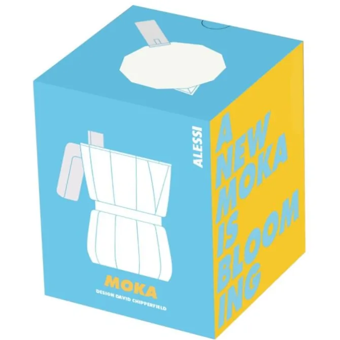 Alessi Moka David Chipperfield mokapot 1 kops aluminium
