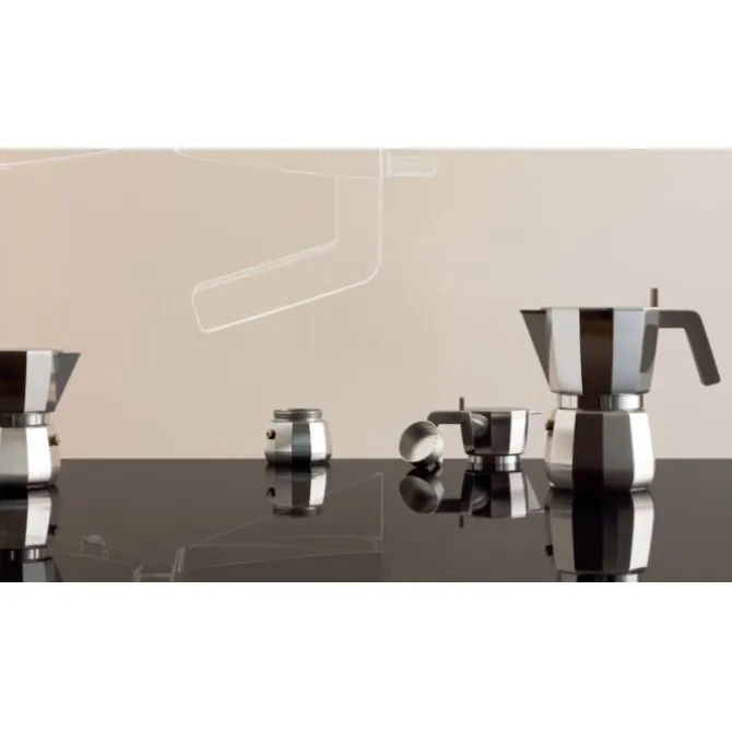 Alessi Moka David Chipperfield mokapot 1 kops aluminium