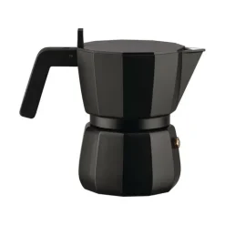 Alessi Moka mokapot 1-kops aluminium zwart