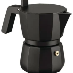 Alessi Moka mokapot 1-kops aluminium zwart