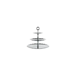 Alessi MW52/3 Dressed etagère 3-laags ø 35 cm rvs