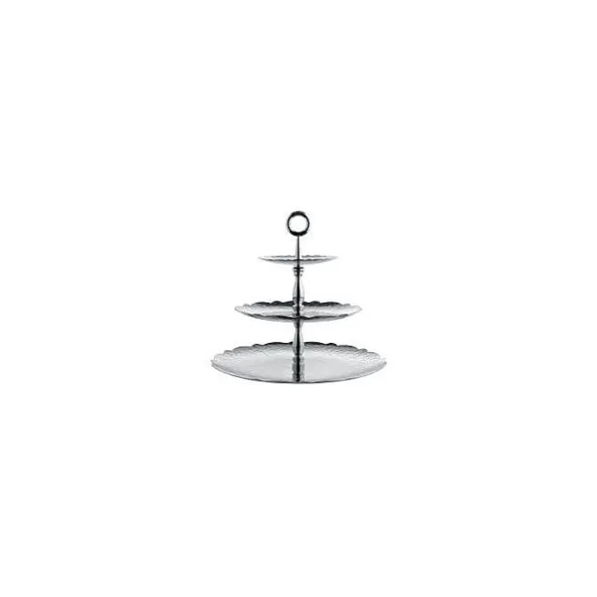 Alessi MW52/3 Dressed etagère 3-laags ø 35 cm rvs