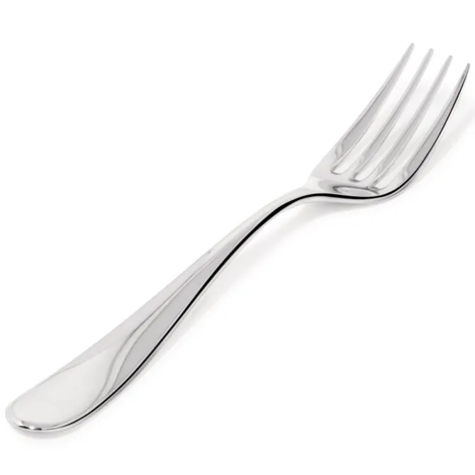 Alessi Nuovo Milano serveervork 24 cm rvs glans