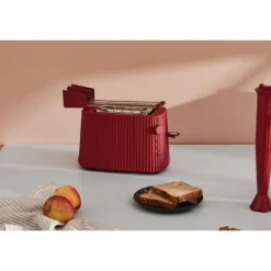 Alessi Plissé broodrooster kunststof zwart