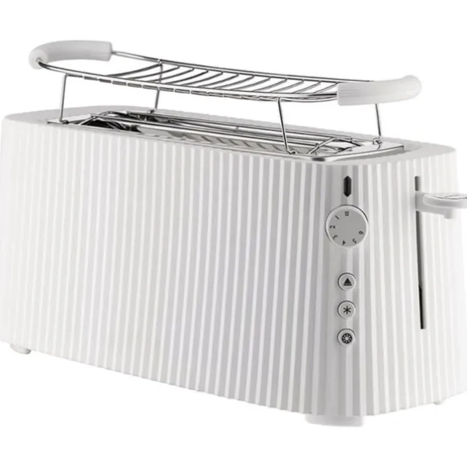 Alessi Plissé broodrooster XL kunststof wit