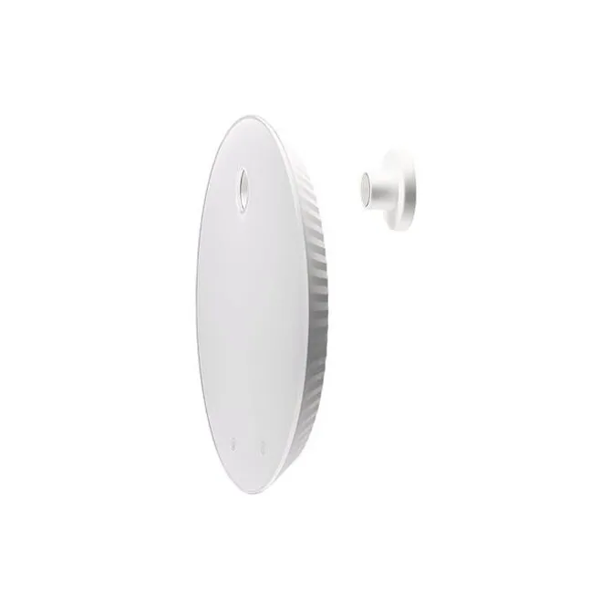 Alessi Plissé keukenweegschaal ø 27,5 cm glas wit