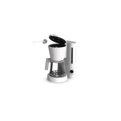 Alessi Plissé koffiezetapparaat 1,5 liter kunststof wit