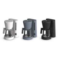 Alessi Plissé koffiezetapparaat 1,5 liter kunststof zwart