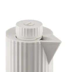 Alessi Plissé thermosfles 1 liter kunststof wit
