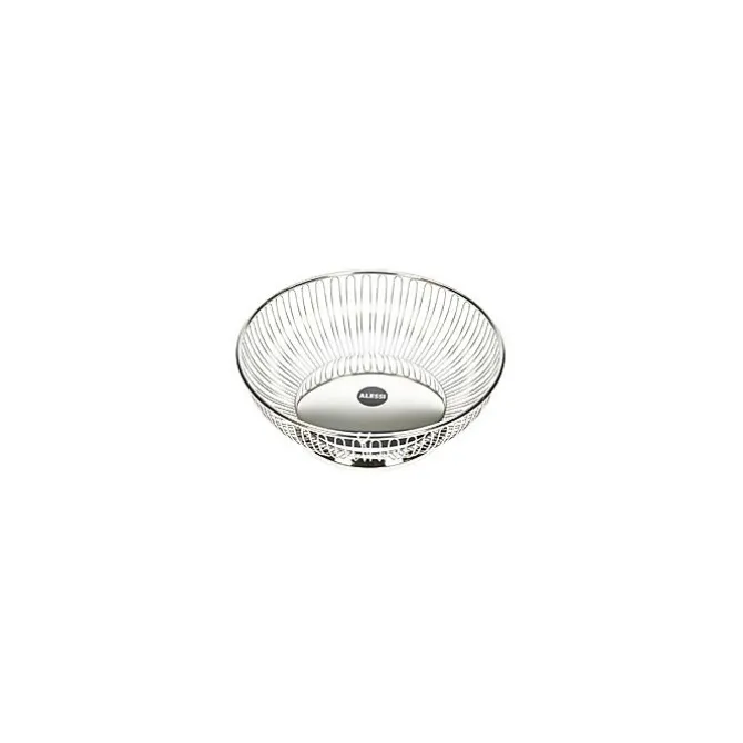 Alessi ronde draadmand ø 24 cm rvs glans