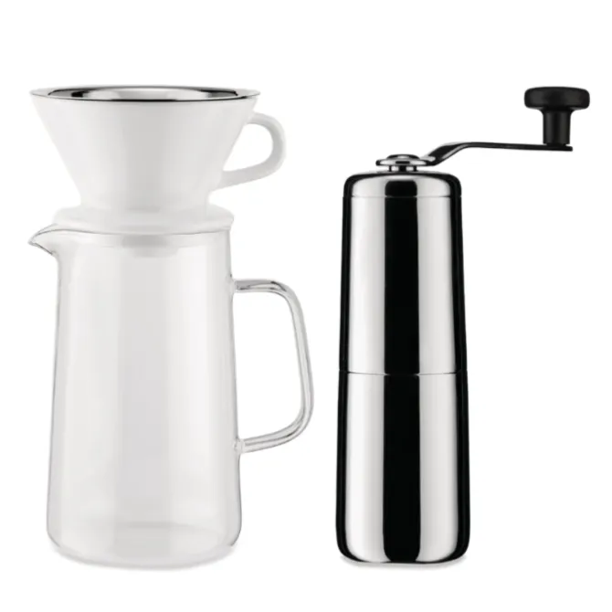 Alessi Slow Coffee KT01SET koffieset 4-delig