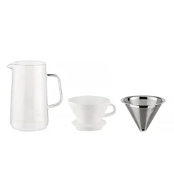 Alessi Slow Coffee KT01SET koffieset 4-delig