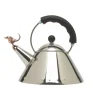 Alessi Tea Rex fluitketel 2 liter rvs zwart