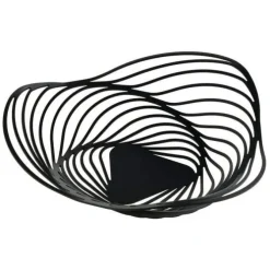 Alessi Trinity schaal ø 26 cm rvs zwart