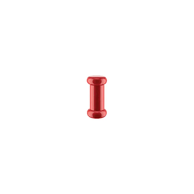 Alessi Twergi ES19 zoutstrooier rood
