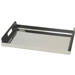 Alessi Vassily dienblad 45 x 30 cm rvs zwart